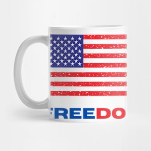 Independence Day USA Freedom Mug